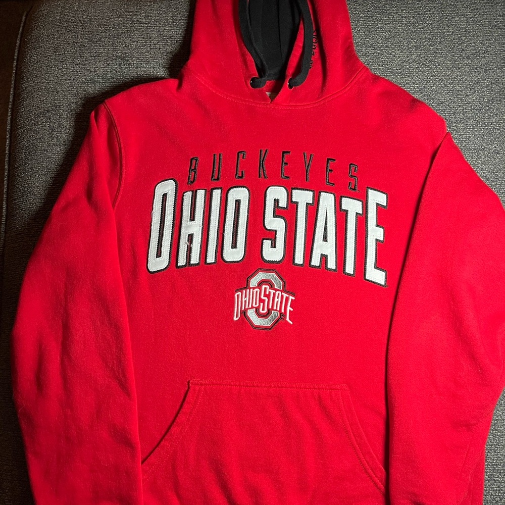 Ohio State Buckeyes Varsity Authentic Apparel Hoodie Sweatshirt Mens Size M